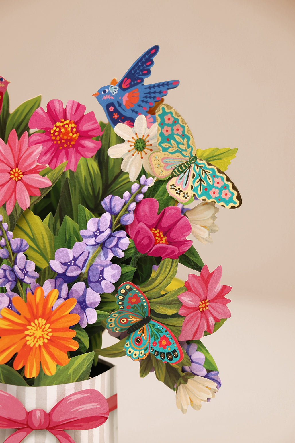 Mini Enchanted Garden Pop-Up Card - Just Fabulous Palm Springs