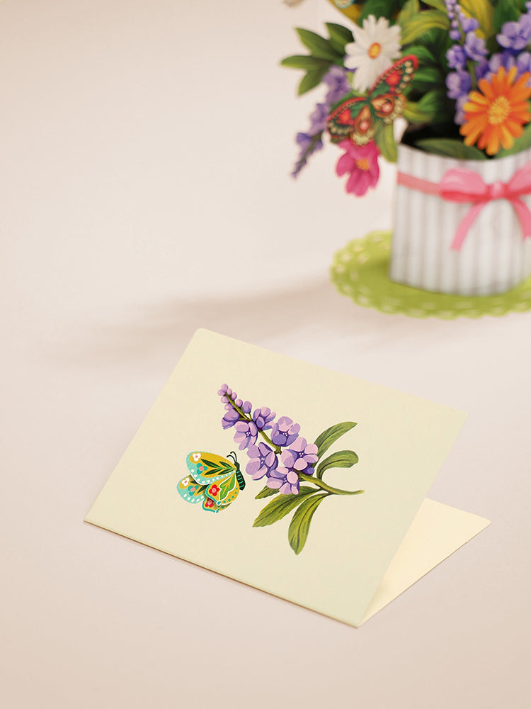 Mini Enchanted Garden Pop-Up Card - Just Fabulous Palm Springs