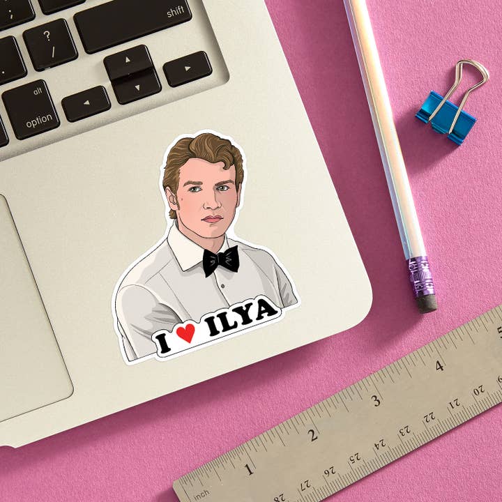 Die Cut Sticker: Heated Rivalry I Heart Ilya
