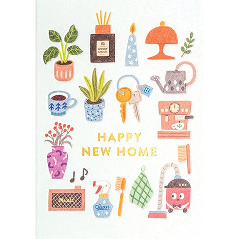 Happy New Home Greeting Card