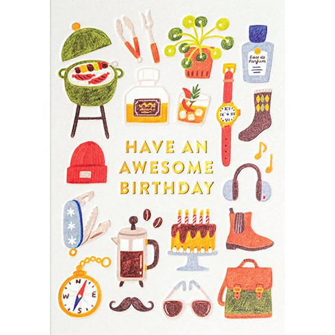 Awesome Birthday Card