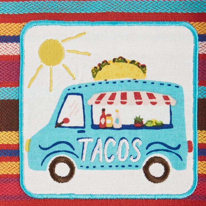 Taco Truck Embellished Dishtowel - Just Fabulous Palm Springs