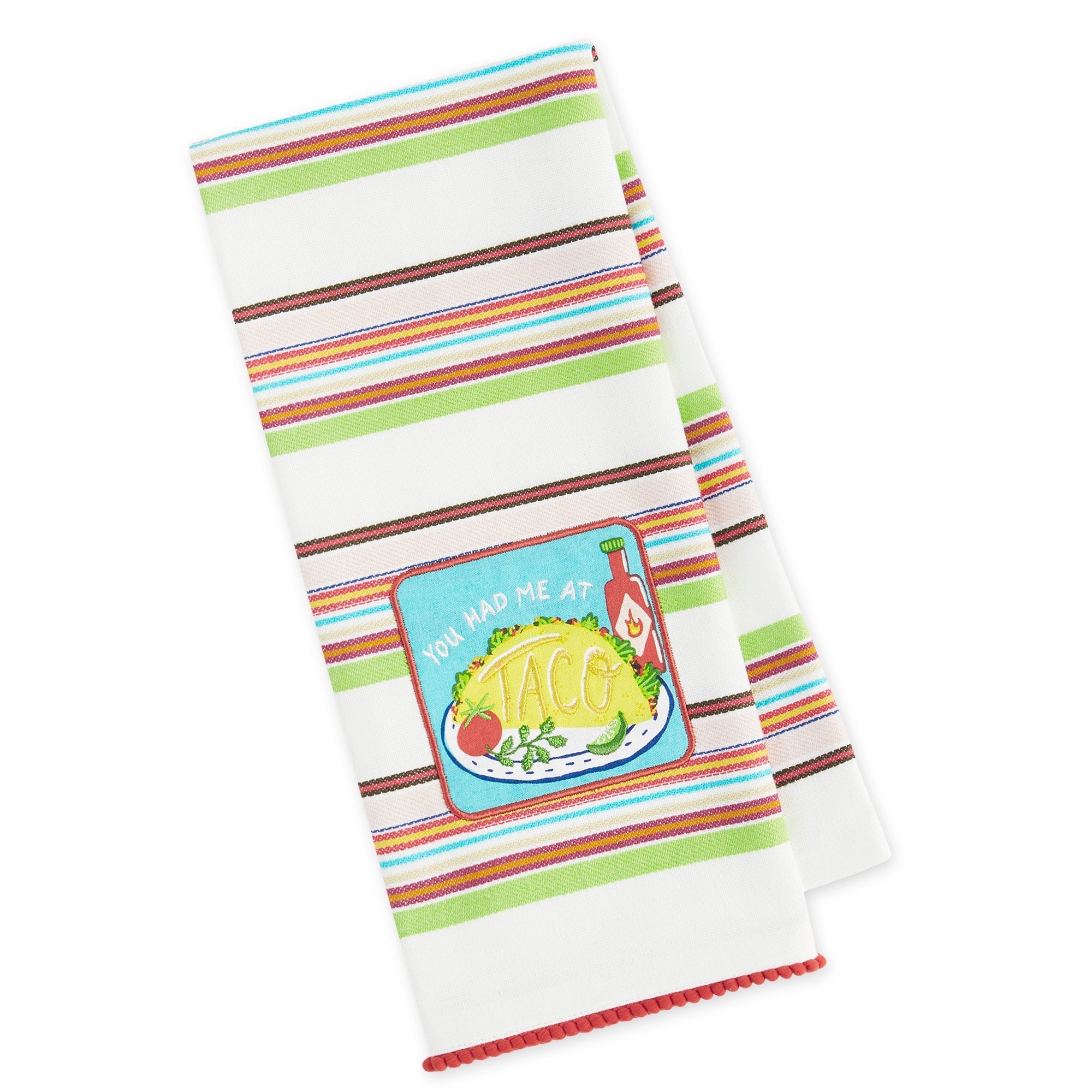 You Had Me At Taco Embellished Dishtowel - Just Fabulous Palm Springs