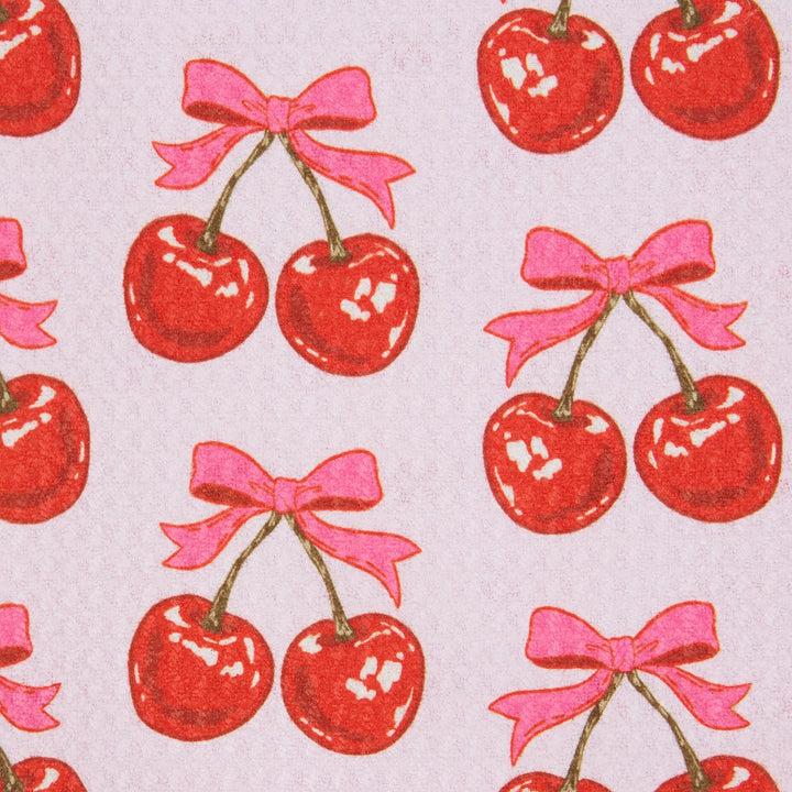 Cherry On Top Printed Microfiber Dishtowel