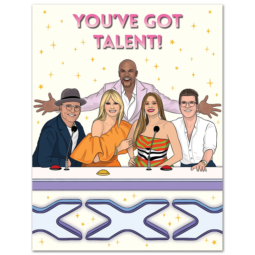 Card: You've Got Talent Birthday