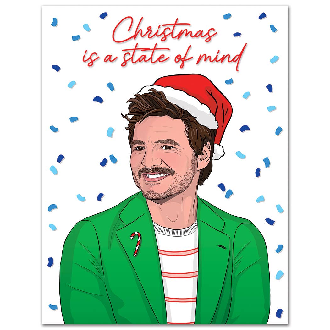 Holiday Boxed Cards: Pedro Christmas Is A State Of Mind