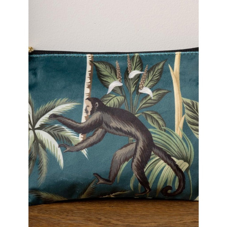 Monkey Pouch With Gold Pompom