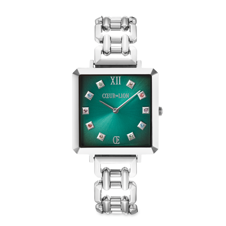 Iconic Cube Watch - Turquoise