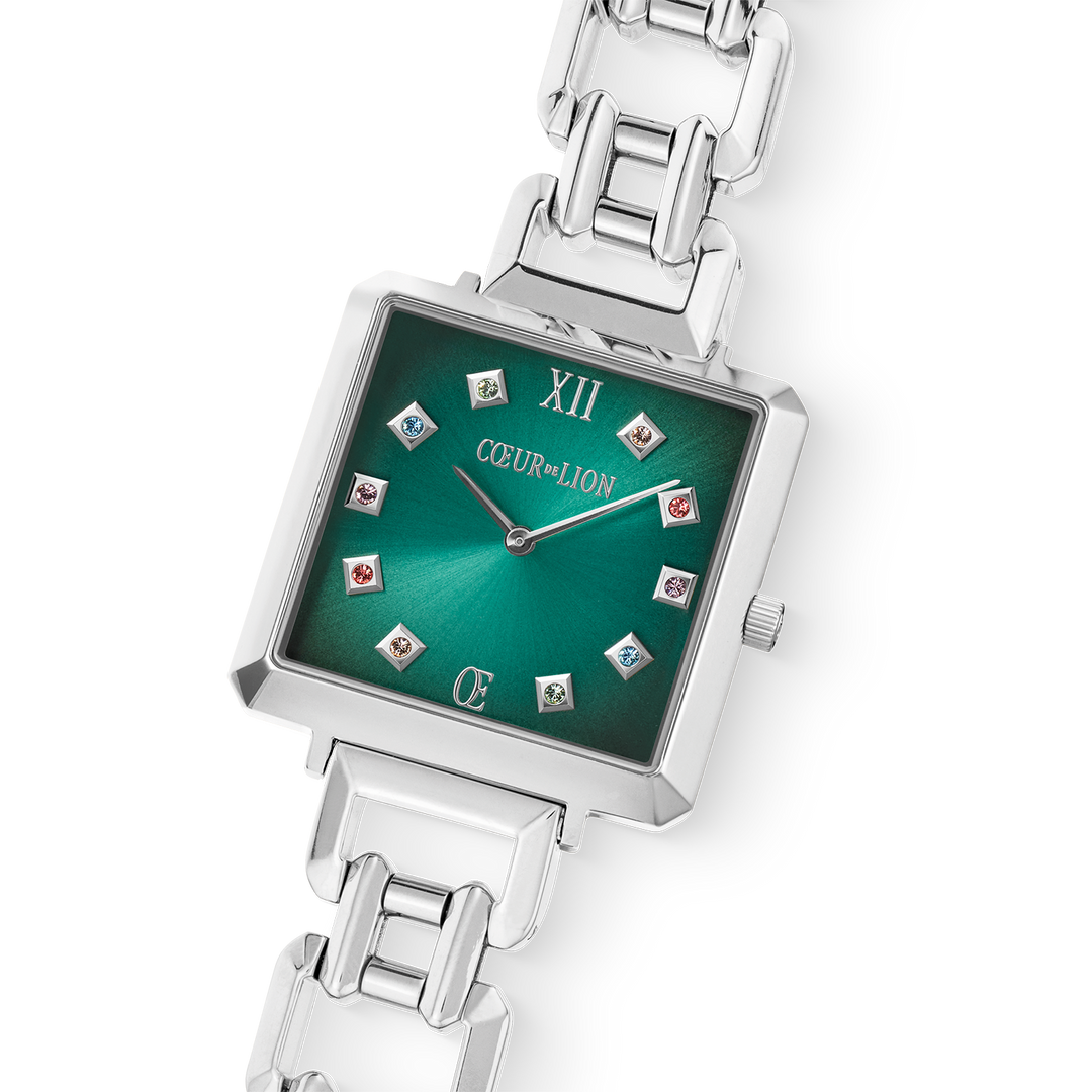 Iconic Cube Watch - Turquoise