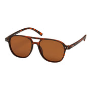 Soft Aviator Polarized Sunglasses - Tortoise