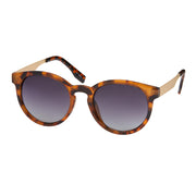 Luxe Polarized Roundie Sunglasses - Tortoise