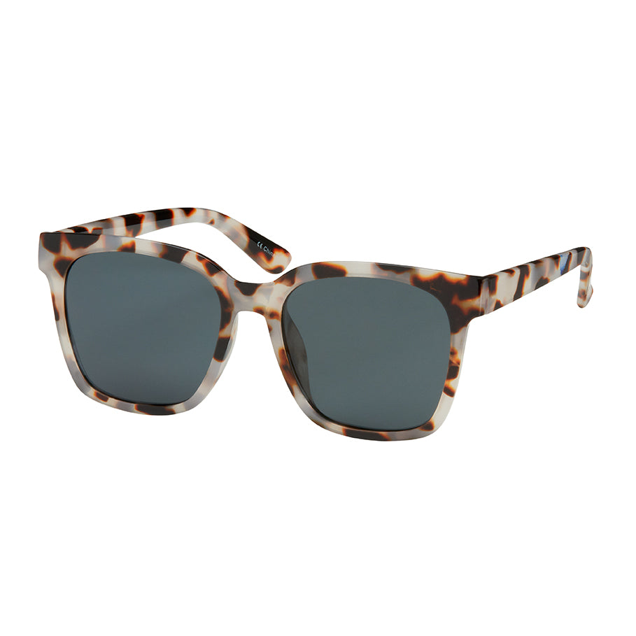 Polarized O/S Square Sunglasses - Amber Tortoise