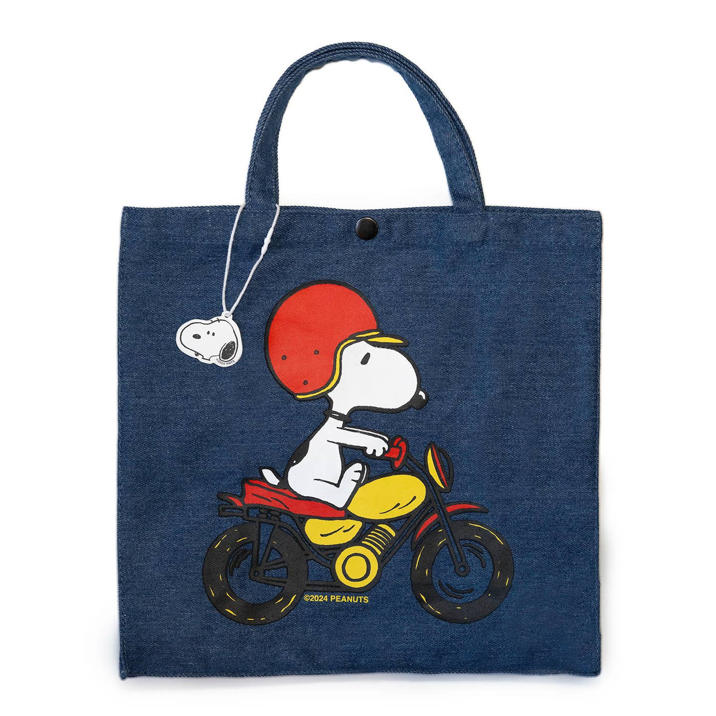 Peanuts®- Snoopy Easy Rider Vintage-Style Market Tote