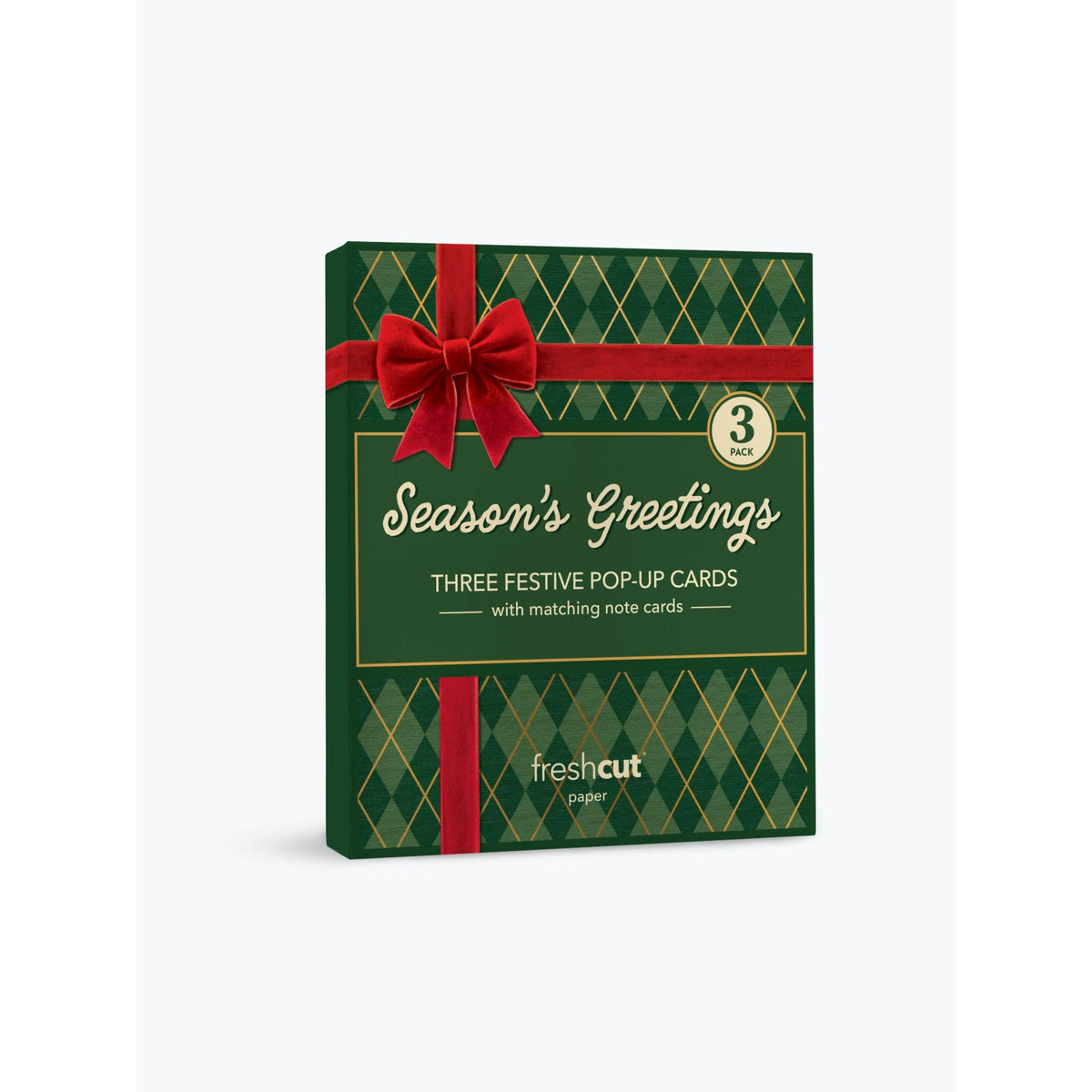 Season's Greetings (Mini Set of 3) Pop Up Card