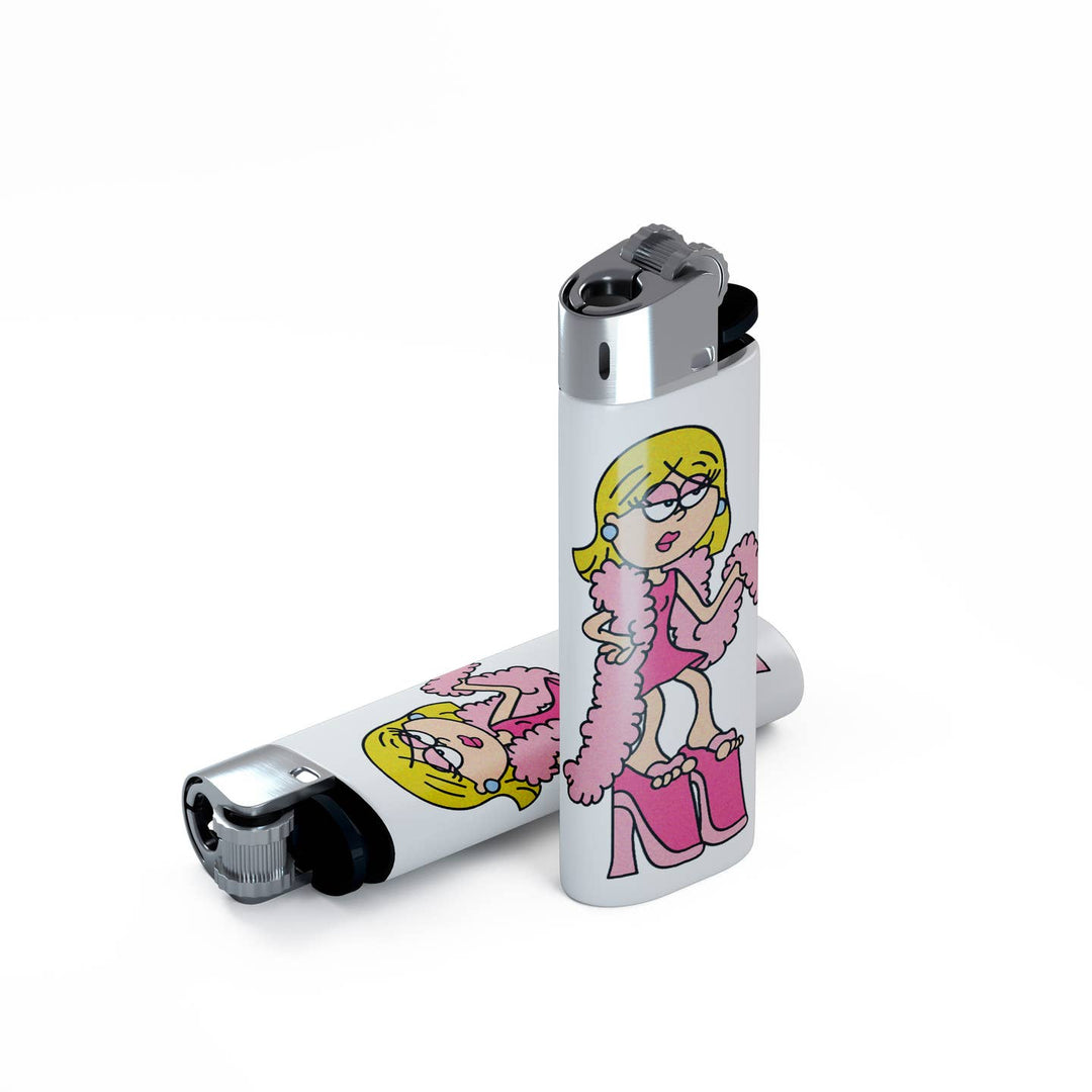 Lizzie Pink Heels Lighter