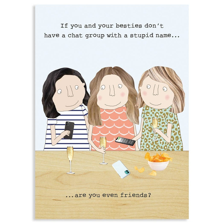 Chat Group Greeting Card - Just Fabulous Palm Springs