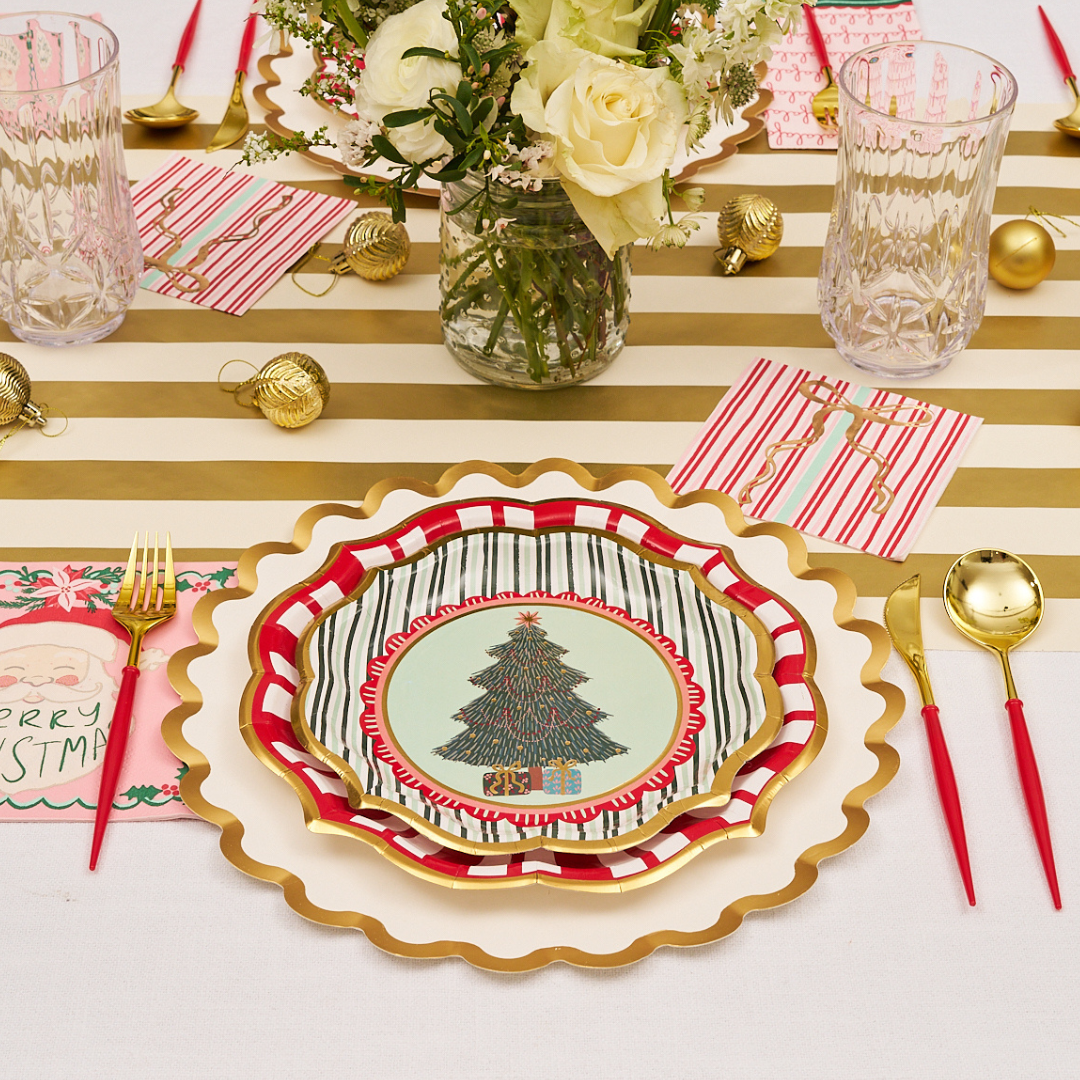 Tis The Season Salad Plates - 8 Pack