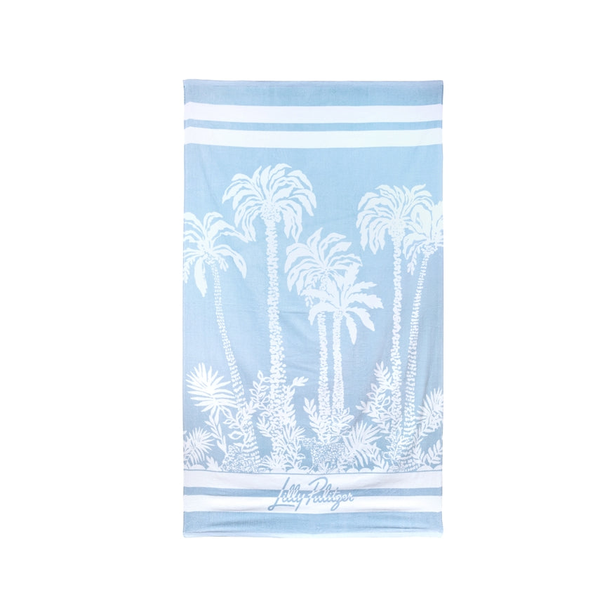 Palms Way Home Beach Towel - Just Fabulous Palm Springs