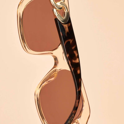 Ryle Luxe Sunglasses - Nude/Tortoiseshell