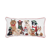 Dog Pawlidays Lumbar Pillow