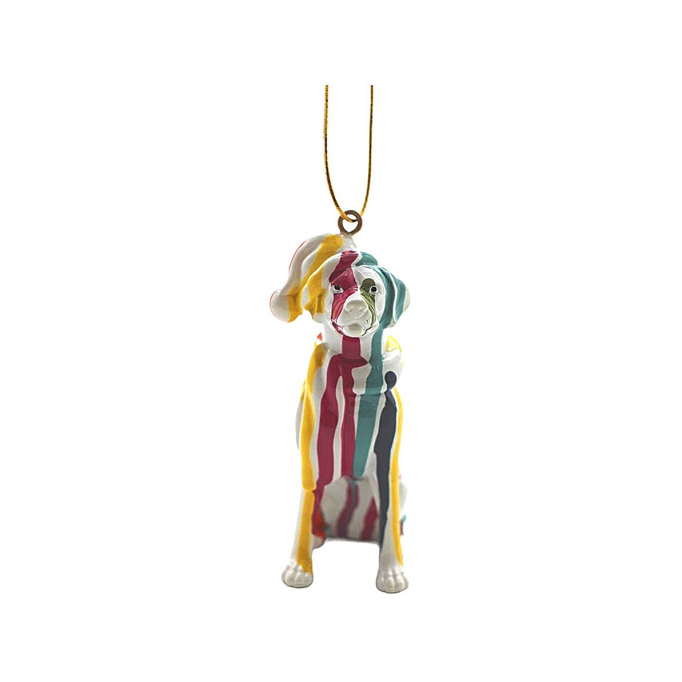 Holiday Labrador Retriever Dog Ornament