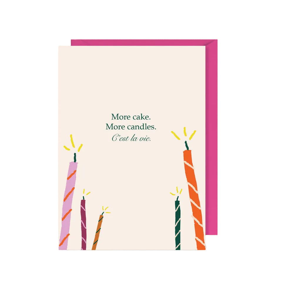 More Candles Birthday Card