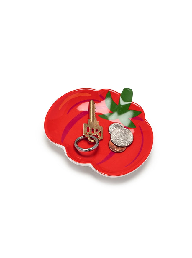 Ripe Red Tomato Trinket Tray