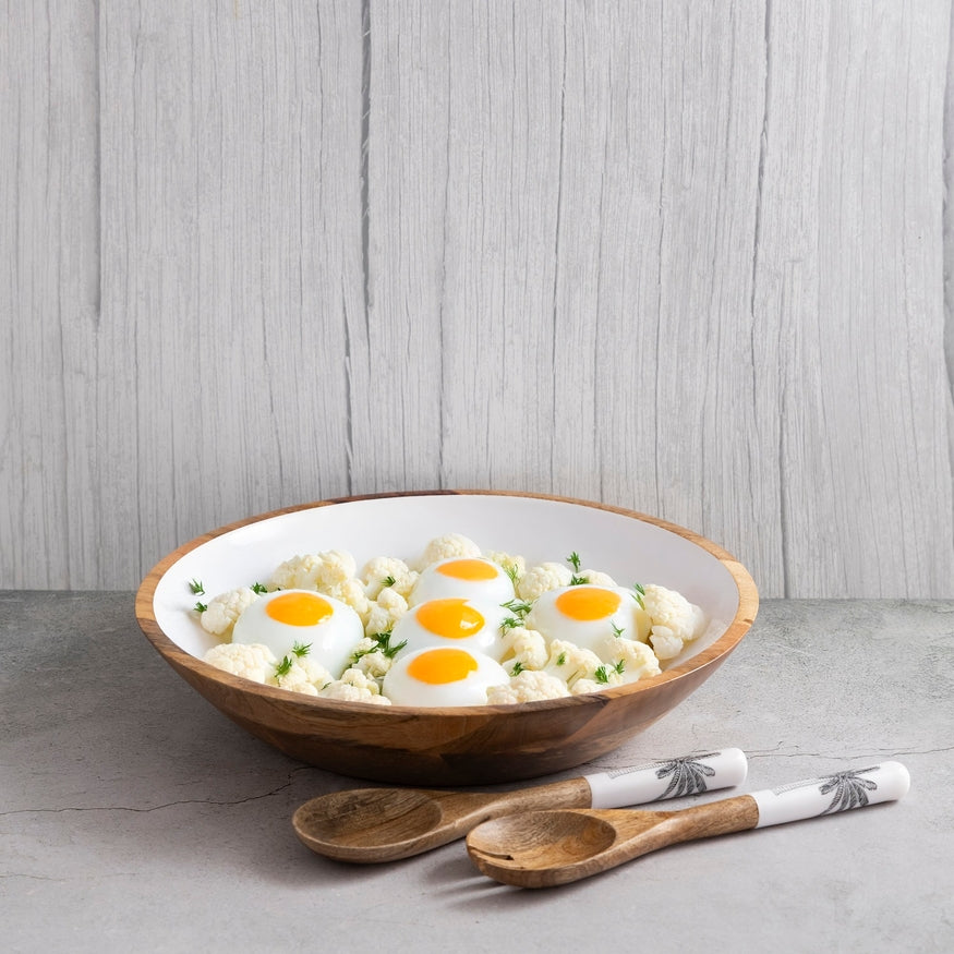 Mango Wood Large Bowl
