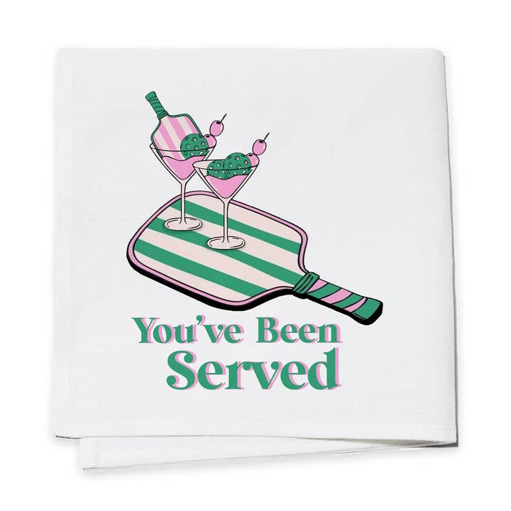 You've Been Served Pickleball Cocktail Napkins