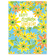 Sunflowers Birthday Card - Just Fabulous Palm Springs