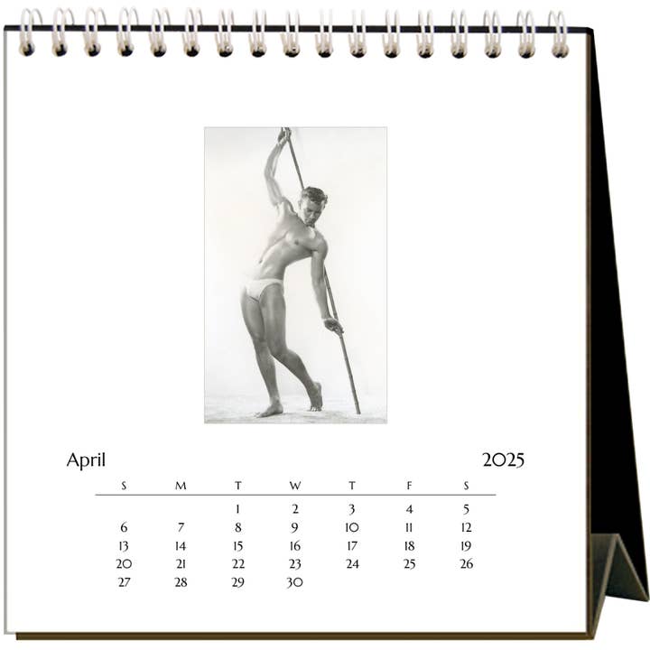 2025 Beefcake Easel Desk Calendar