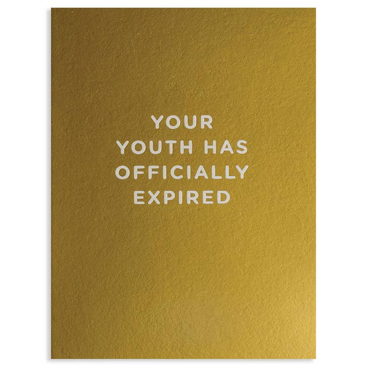 Youth Expired Birthday Card - Just Fabulous Palm Springs