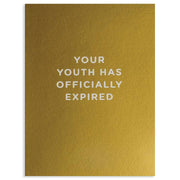 Youth Expired Birthday Card - Just Fabulous Palm Springs