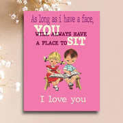 A Place To Sit Greeting Card