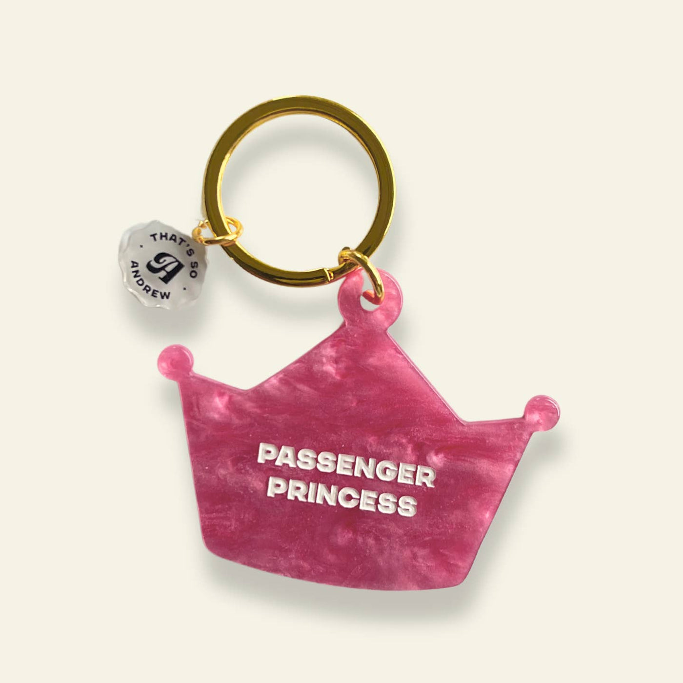 Passenger Princess Motel Keychain - Red