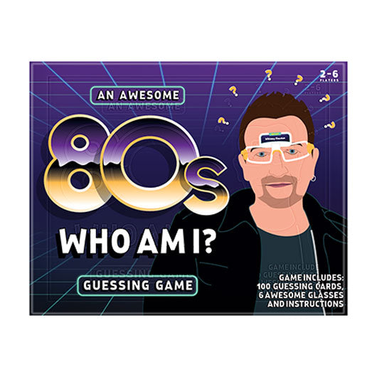 80s Who Am I? Trivia Cards