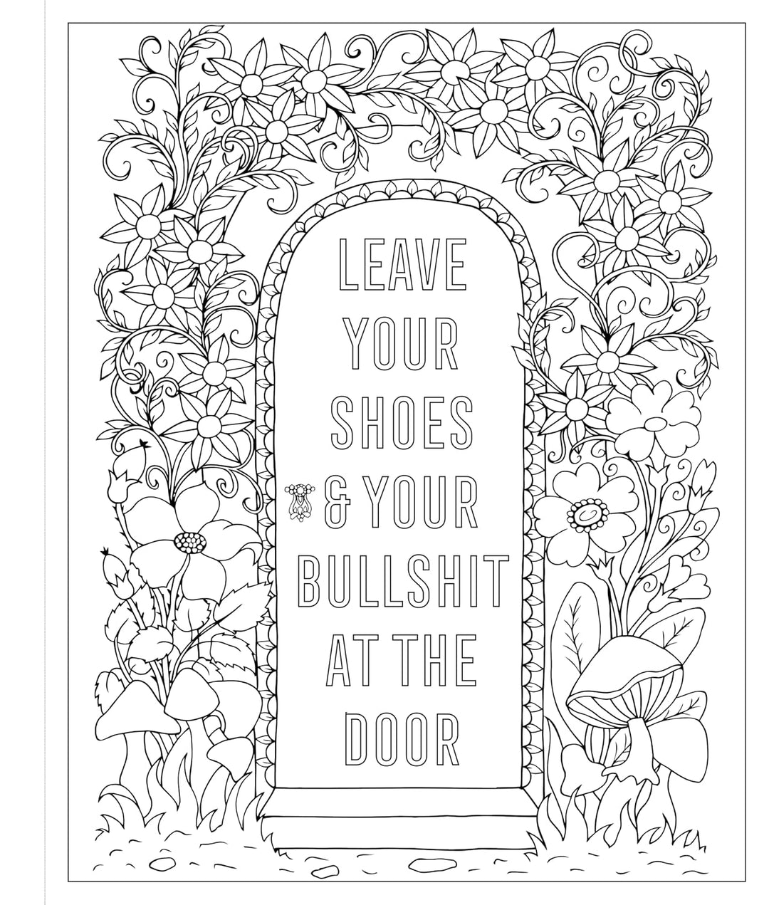 Live, Laugh, F*ck Off Coloring Book - Just Fabulous Palm Springs