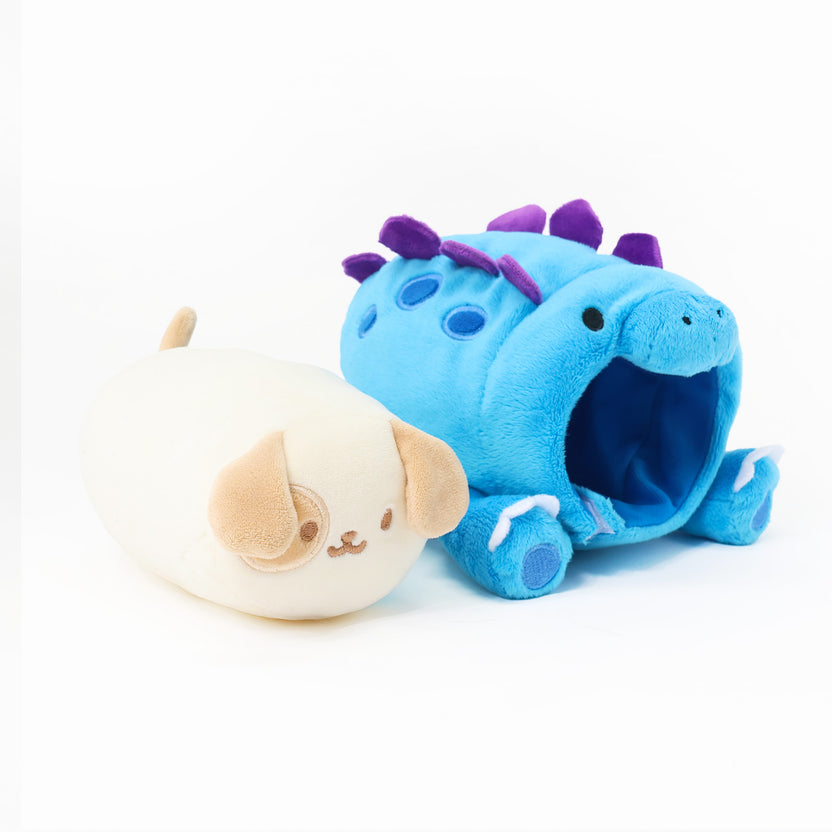 Stegosaurus Puppiroll Small Outfitz Plush