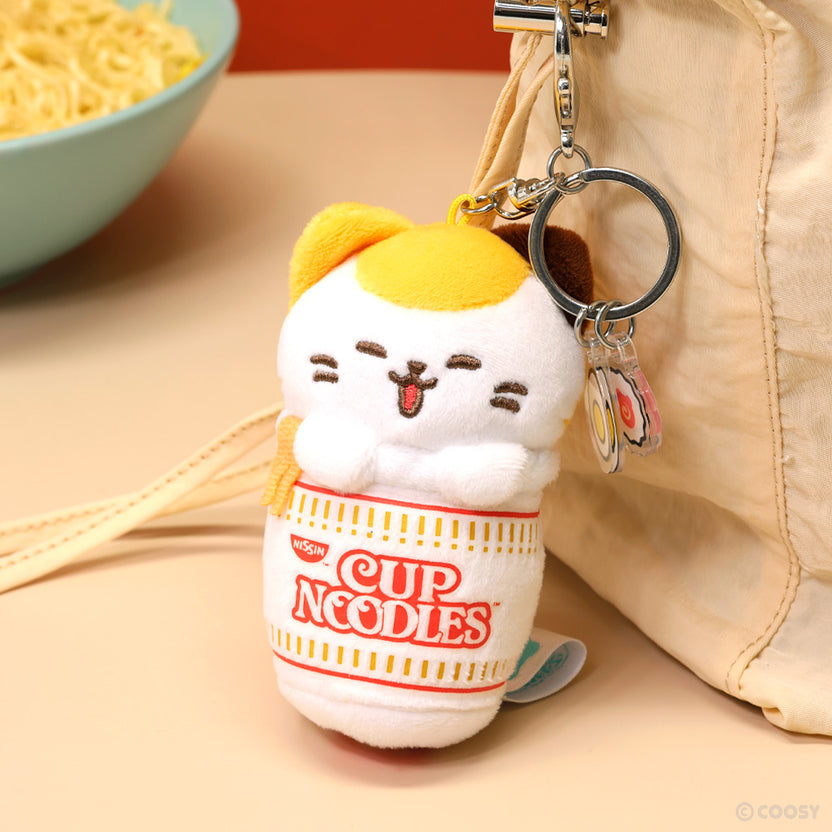 Cup Of Noodles Kittiroll Plush Charm