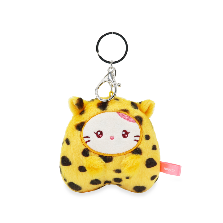 Miniz Leopard Kittiroll Plush Charm