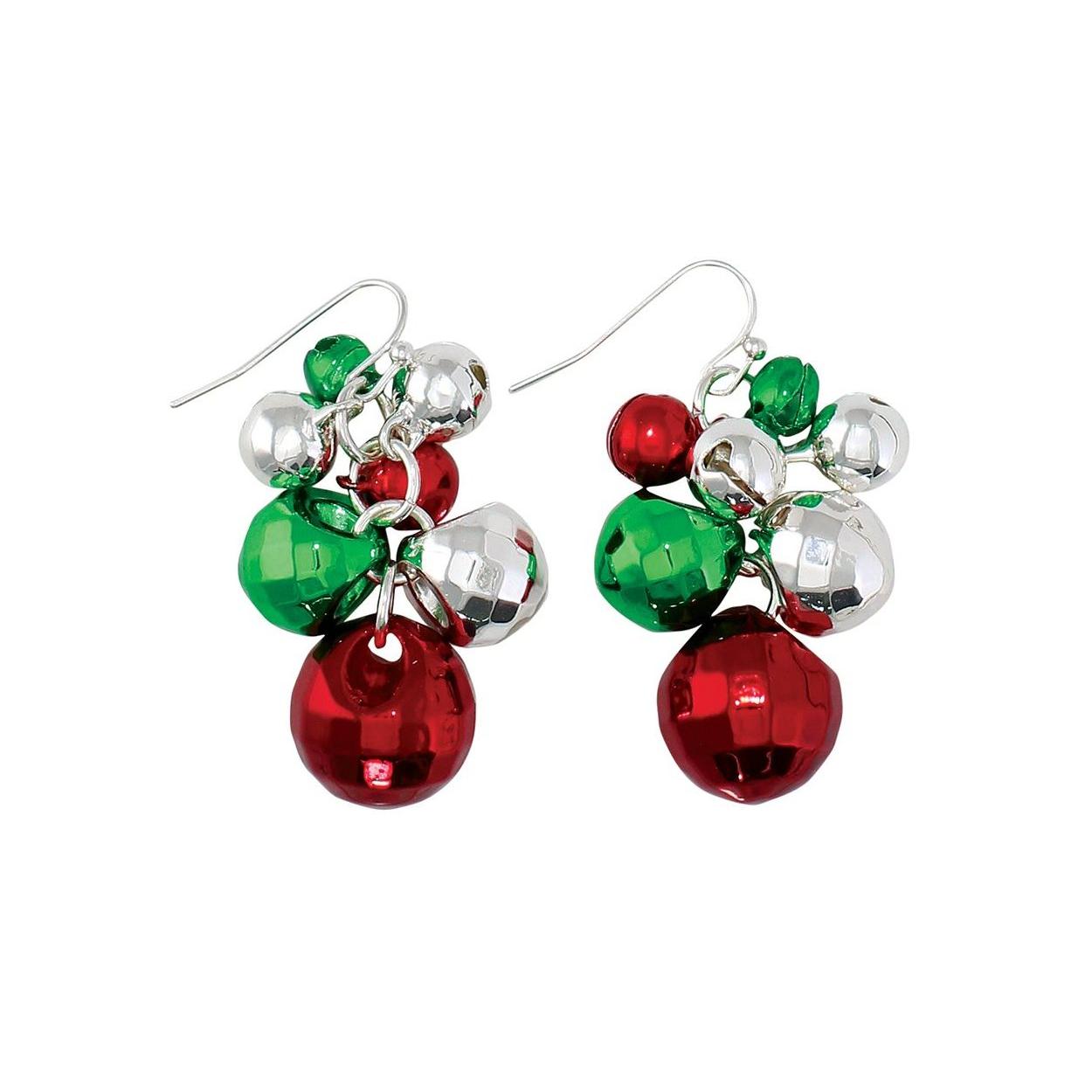 Christmas Large Jingle Bells Earrings
