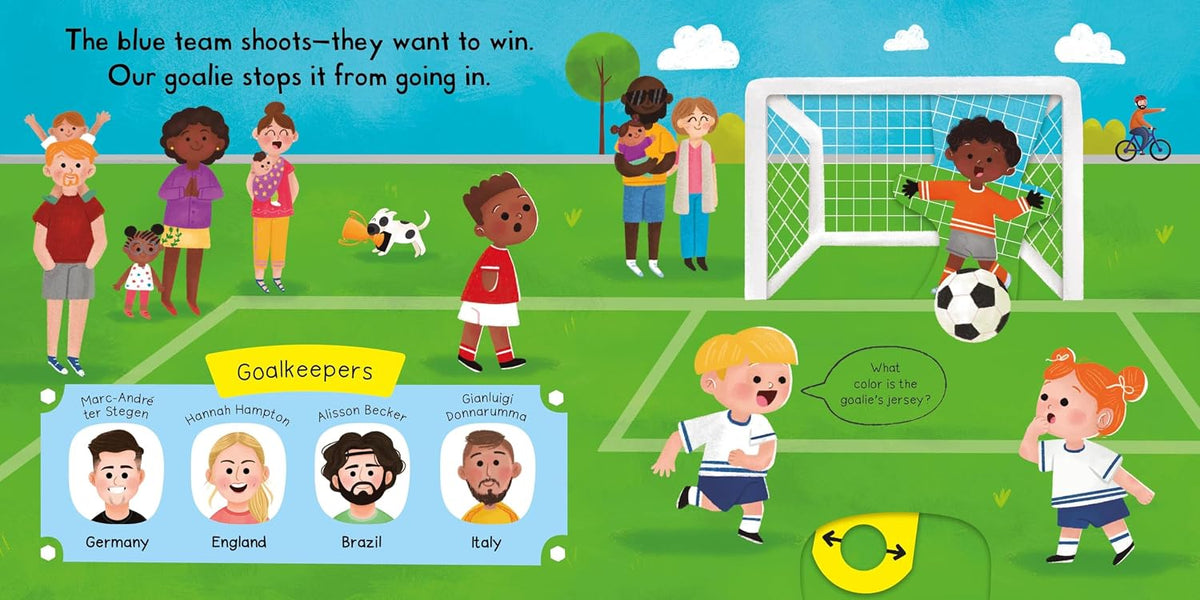 I Love Soccer: A Push, Pull, Slide Book