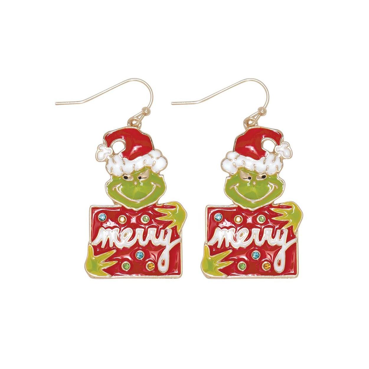 Merry Grinch Earrings