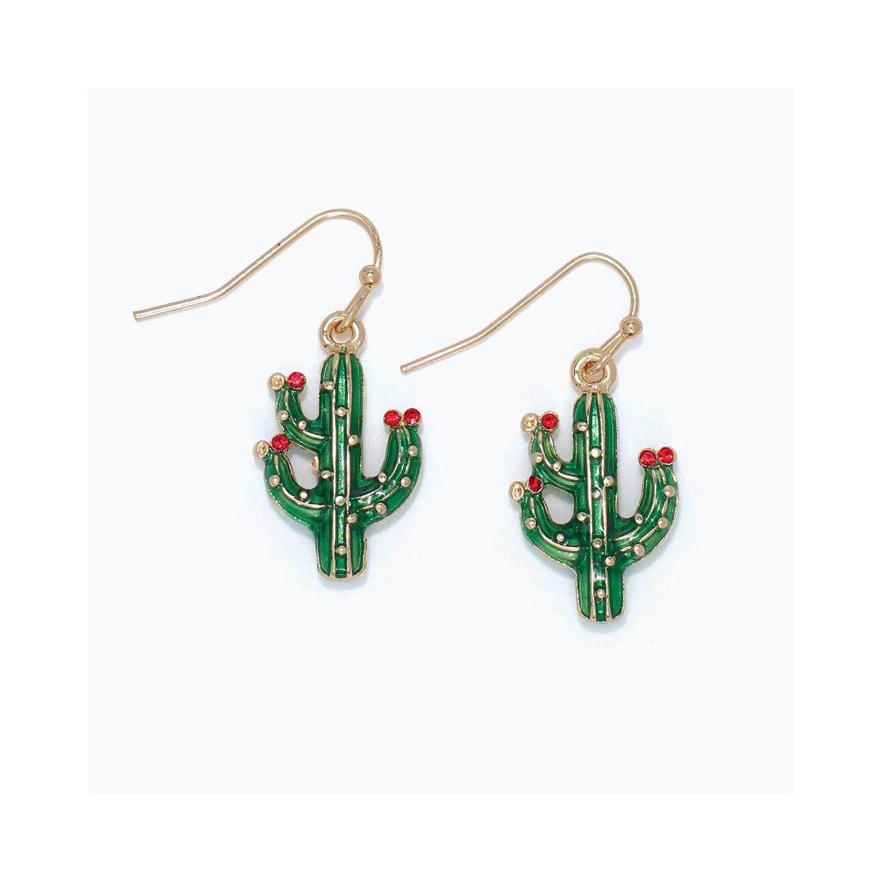 Festive Cacti Earrings