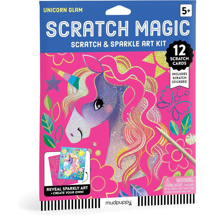 Unicorn Magic - Scratch & Sparkle Art Activity Kit