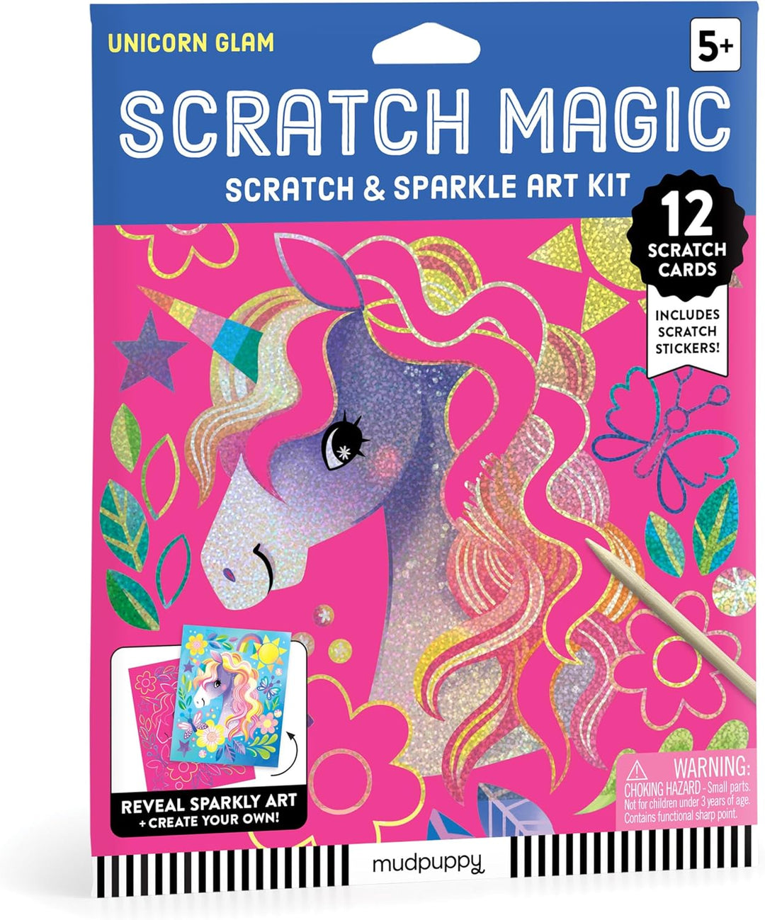 Unicorn Magic - Scratch & Sparkle Art Activity Kit