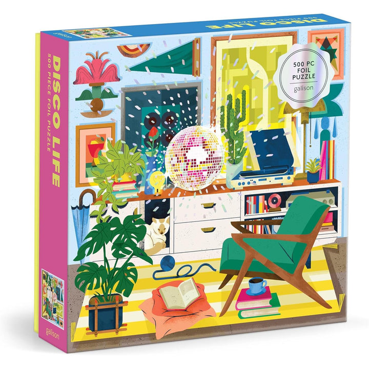 Disco Life: 500 Piece Foil Jigsaw Puzzle