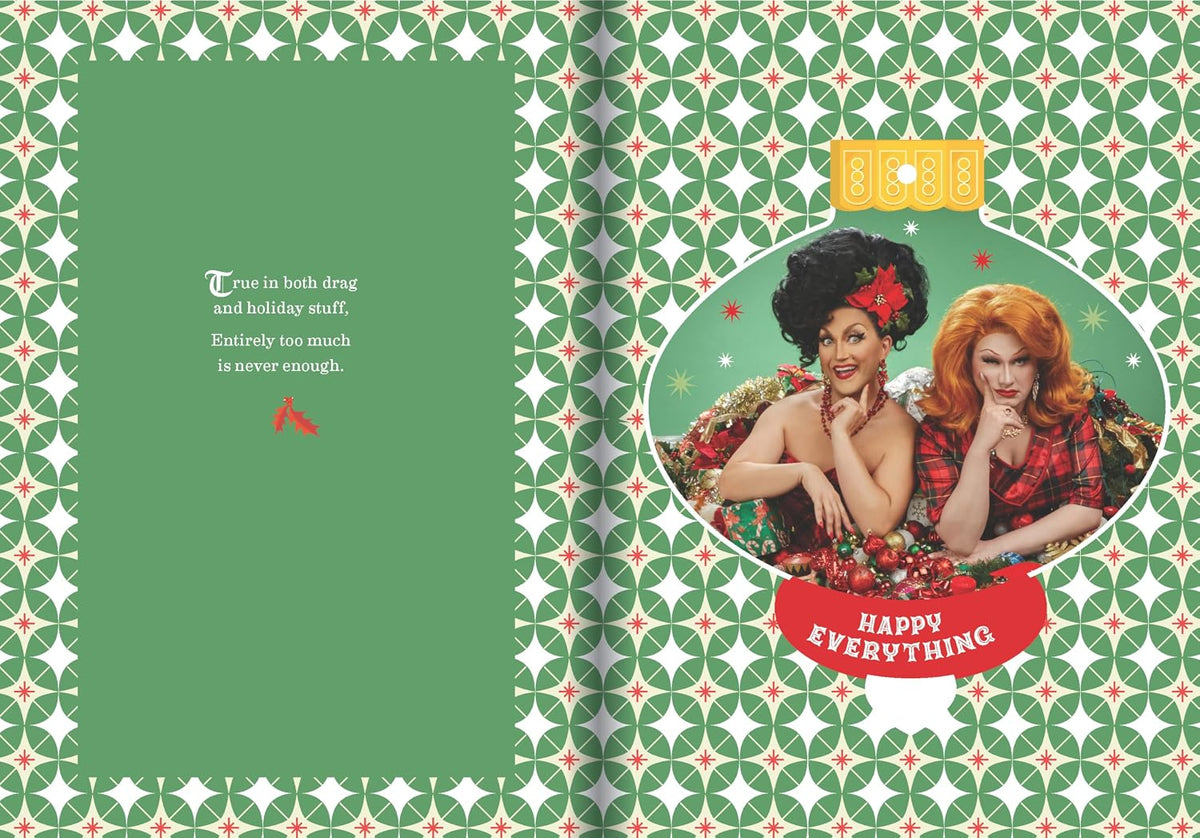 Jinkx & DeLa 12 Pop-Out Holiday Ornaments