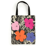 Andy Warhol: Flowers Canvas Tote Bag - Just Fabulous Palm Springs