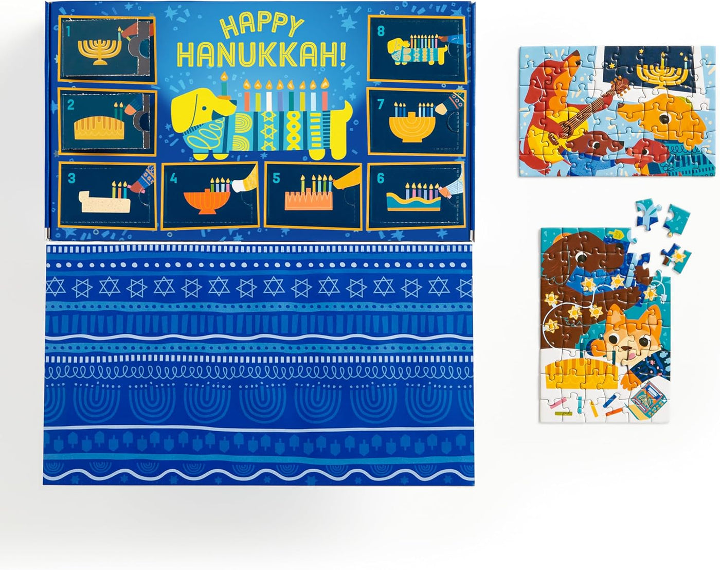 Happy Hanukkah!- 8 Days Of Puzzles Calendar